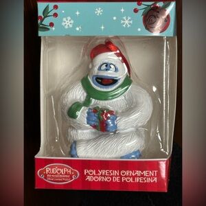 Rudolph The Red Nosed Reindeer Yeti Bumble figure ornament